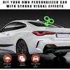 Наклейка-ключ для завода автомобиля, 3D ключ-заводка с часовым механизмом, Милая наклейка-ключ с заводным механизмом для украшения задней части и крыши автомобиля, Заводной ключ-часовой механизм Авто