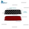 Real Soft Carbon Fiber Trim Passenger Storage Box Switch Sticker For Mercedes Benz Slk R171 2004 2005 2006 2007 2008 2009 2010