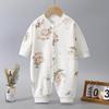 Pure Cotton Baby Jumpsuit - Unisex Newborn Romper for All Seasons