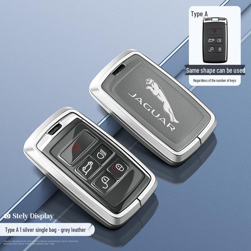 Jaguar XEL, Range Rover Velar, Discovery Sport, and Defender Premium Metal Key Case