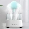 Mushroom Air Humidifier Home Aromatherapy Water Drops Aroma Diffuser Lamp Calming Humidifier Rain Cloud Night Light