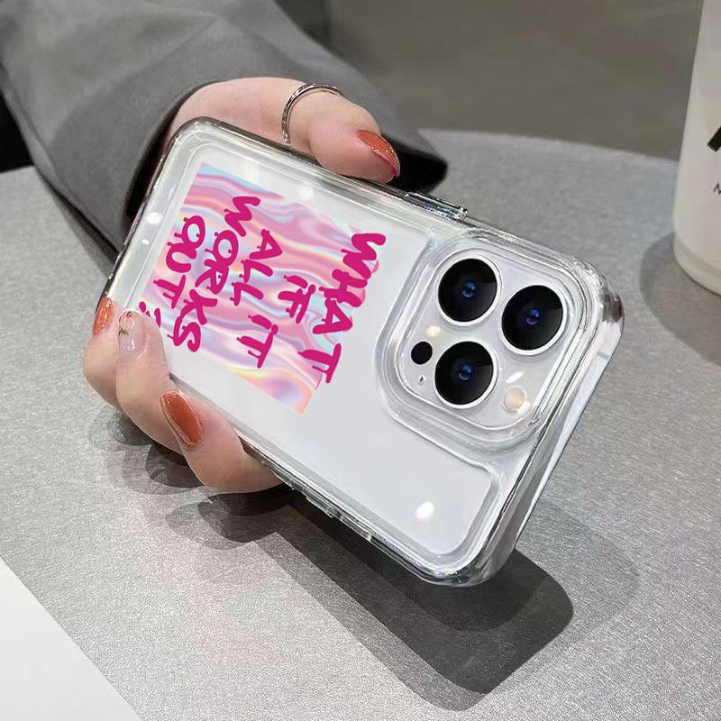Красочный Максималистский More Amor Por Favor Чехол для Телефона Для iPhone 17 16 15 Pro Max 14 13 12 11 7 8 Plus 17Air Прозрачный Мягкий Чехол