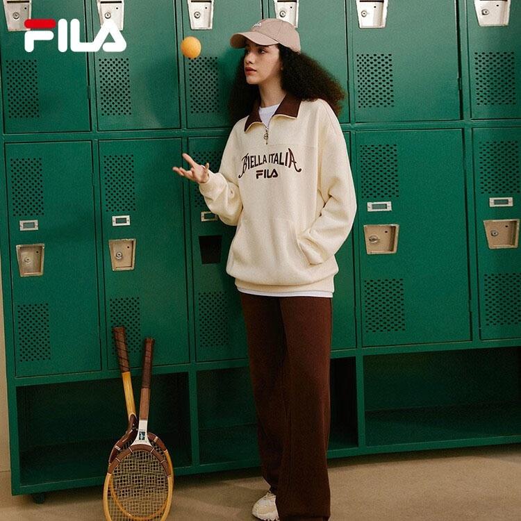FILA ORIGINALE Sweatshirt Unisex Ivory F11U339201FIV