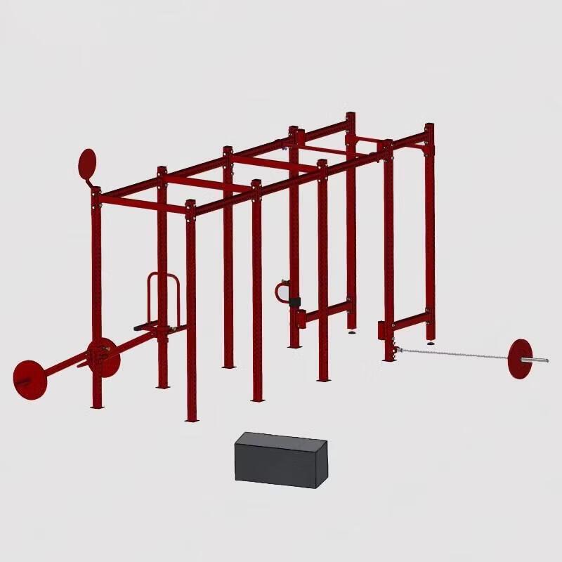 Multi-functional Integrated Fitness Training Rack