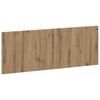 Wall Mounted Headboard ARNHEM Artisan Oak Engineered Wood