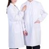 Men/Women Long Sleeve Medical Nurse Doctor White Coat Cosplay Costume Hospital Uniform Lab Coat Work Clothing Adults