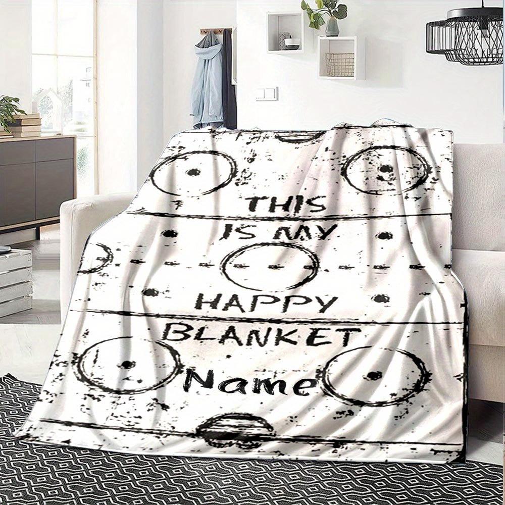 Happy Blanket Unique Home Decor Gift For Adultst32