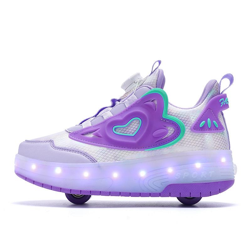 Детская обувь Обувь для катания на коньках Seven Coloured Lights Storm Shoes Обувь для катания на коньках Girls Shoes