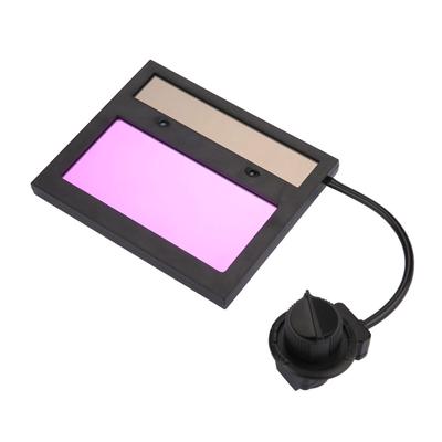 Автоматически затемняющийся сварочный шлем линза очки лицевой щиток автоматический фильтр черный