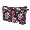 Женская косметичка с принтом скелета, органайзер для туалетных принадлежностей, дорожный кейс для хранения ADM