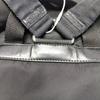 [Pre-Owned] Triangle Logo Nylon Backpack Small - Very Good #17XIZYX