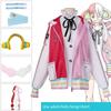 Костюм для косплея One Piece Костюм для косплея Уты из красного фильма One Piece Одежда Куртка Парик Наушники Большое количество в наличии