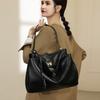 Женская сумка большой емкости, высококачественная сумка под мышку, новый стиль для commuters, кожаная сумка-тоут через плечо