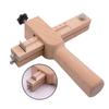 Wooden Strip Cutter Leather Craft Tools Leather Cutting Tool Adjustable Leather Strap Cutter