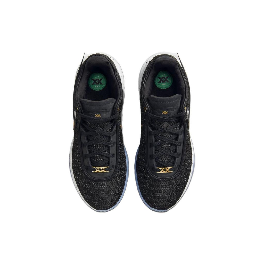 Nike LeBron 20 Fab 5 Men Sneakers Black Metallic-Gold White DJ5423-003