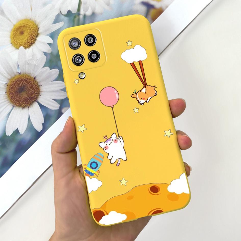 Для Samsung Galaxy A22 5G Чехол SM-A226B Задняя крышка Милый Астронавт Силиконовый Мягкий Чехол Для Samsung A22 4G A22s SM-A225F A 22 Para