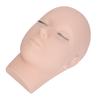 Eyelash Mannequin Head 3 Layers High Density Lash Extension Makeup Practice Head Embedded Layered Silicone Doll Head