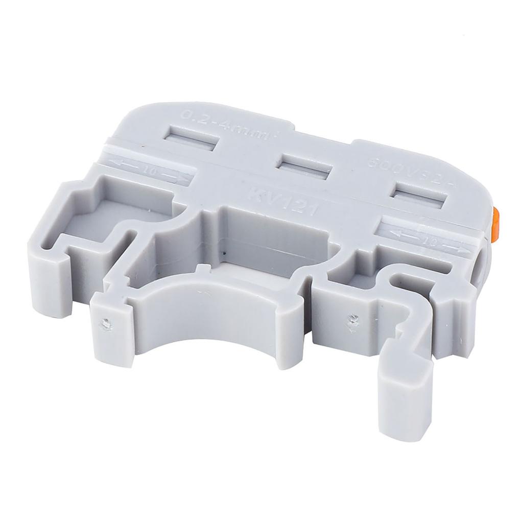 10 шт. PCT211 Проходной клеммник для проводов 0,24 мм Нажимной быстрозажимной клеммный блок(Светло-серый )