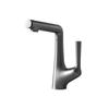 TLXT Gunmetal Grey Pull-Out Swivel Kitchen Faucet