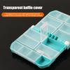 Waterproof Storage Fishing Tackle Box With Removable Dividers Large Capacity Easy Carrying For Different Bait Hooks