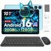 Планшет SVITOO P10 Android 16 Модель Планшета Многофункциональный Планшетный ПК Windows Совместимость с Widevine 6600 мАч Разделенный Экран Беспроводная Проекция