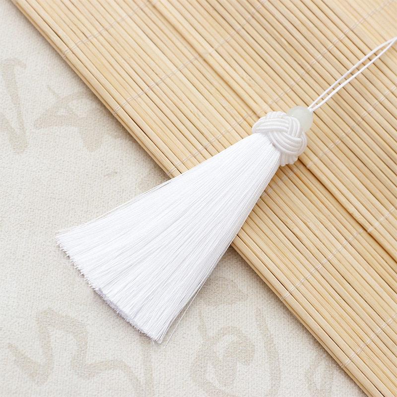 10cm Thick Pineapple Tassel Ornament with Bead Pendant - Ancient Style Decorative Hanging for Curtains and Fans, Gift Box Included