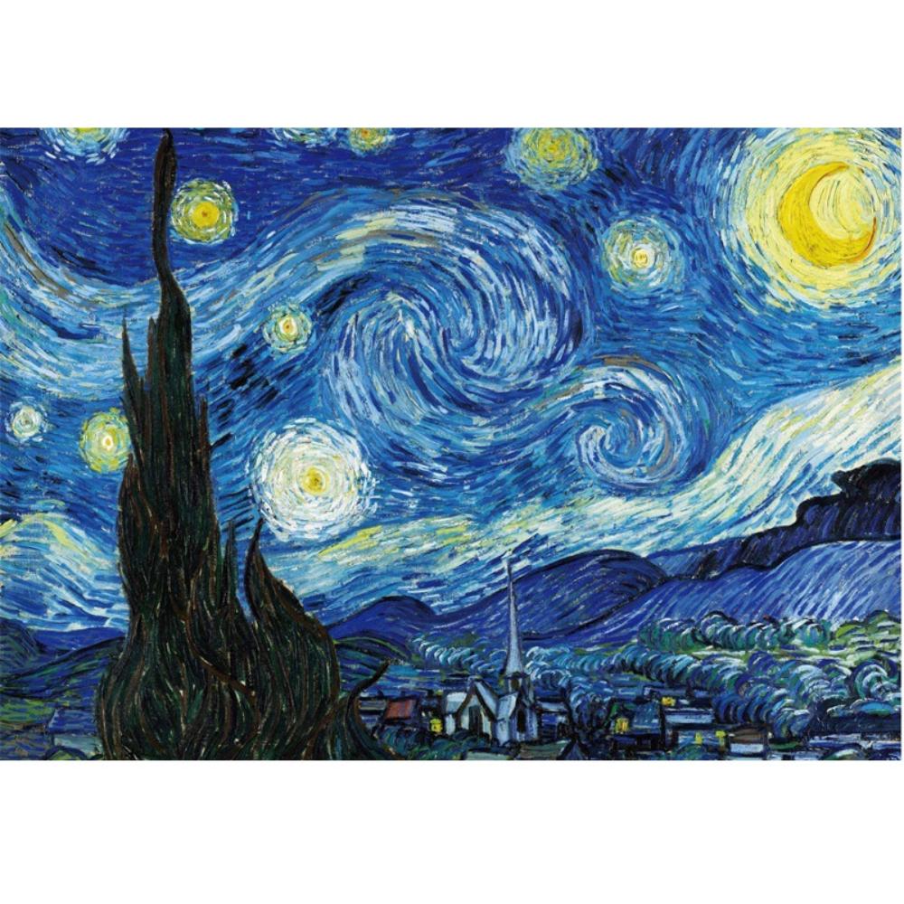 5D Diamond Painting Van Gogh Starry Sky Sticker Full of Diamonds Diamond Painting