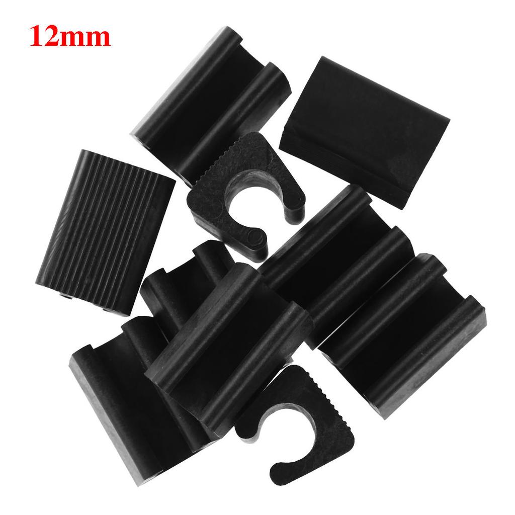 10 шт. U-образные нескользящие ножки для офисного стула, подушечки для трубок, табурет, чехлы для подушек с отверстием для ног, стальные зажимы для труб, защитные накладки на пол