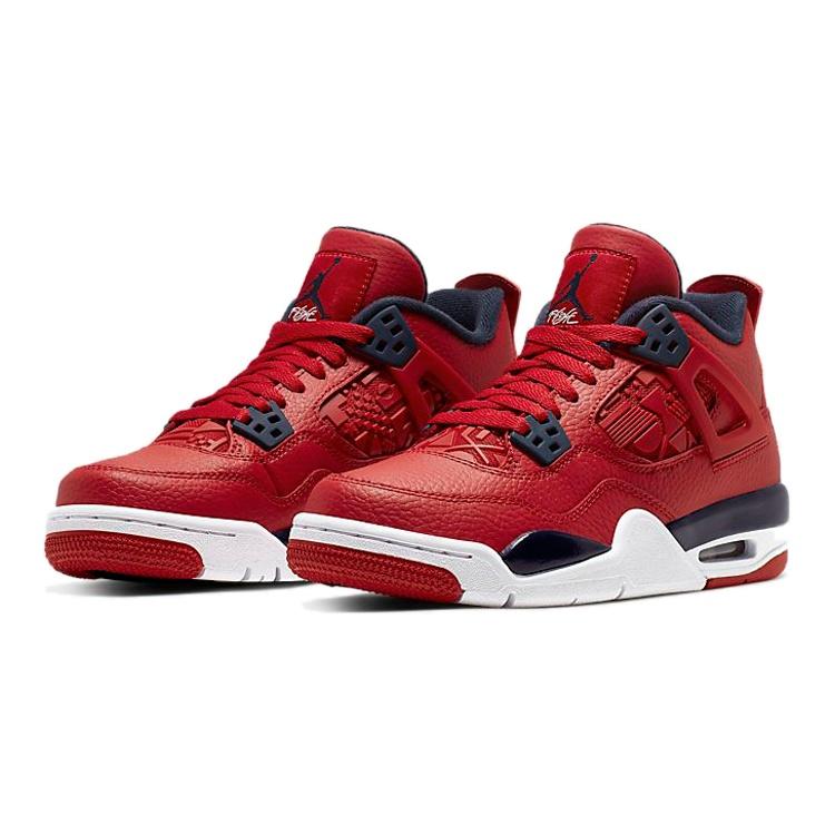 (GS) Air Jordan 4 Retro 'FIBA' Детские 408452-617