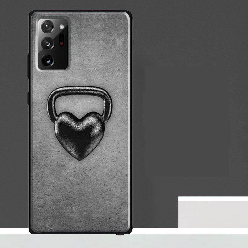 Bodybuilding Gym Fitness Case For Samsung Galaxy S25 Ultra S23 S22 S21 S24 Ultra S9 S10 S20 Plus S25 FE Phone Cover