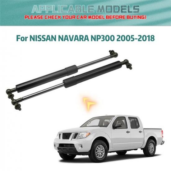 2 шт. Для 2005-2018 Nissan Navara NP300 Капот Подъемные стойки Амортизаторы