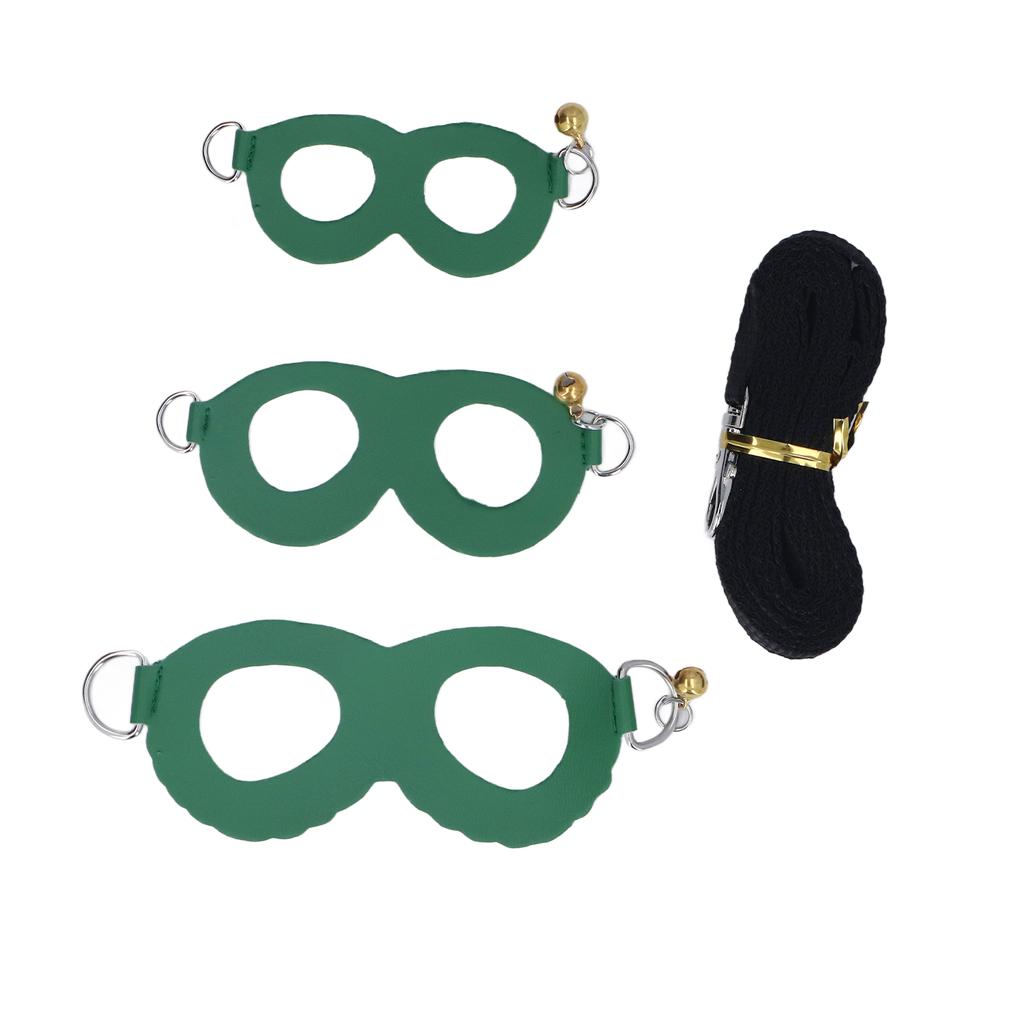 Hamster Harness and Leash Set Artificial Leather Soft Easy To Wear Rat Walking Harness Vest and