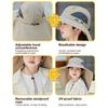 USB Charging Children's Solar Fan Hat Waterproof Sunshade Fan Cap Portable Summer Cooling Hat  Boys