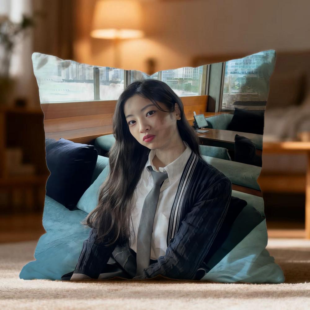 Модная K-KKim DaHyun Чехол для кушона Мягкий Стирающийся Наволочка Многоцелевой для Дивана Кровати Путешествий Офиса