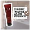 Gel coiffant - AMERICAN CREW - CABINET ATTENTE - Fixation - Enrichi Vitamine B5 - 250 ml