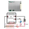 10S 36V/13S 48V BMS тот же порт/разделенный порт сбалансированный литиевый модуль защиты аккумулятора плата защиты аккумулятора электромобиля