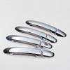For Hyundai Santa Fe 2007-2012 ABS Chrome Door Handle Bowl Cover Trim Car Exterior Decoration Styling Accessory