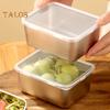 Lunch Box Stainless Steel Picnic Bento Box Large Capacity Portable Lunch Container for Home Office School