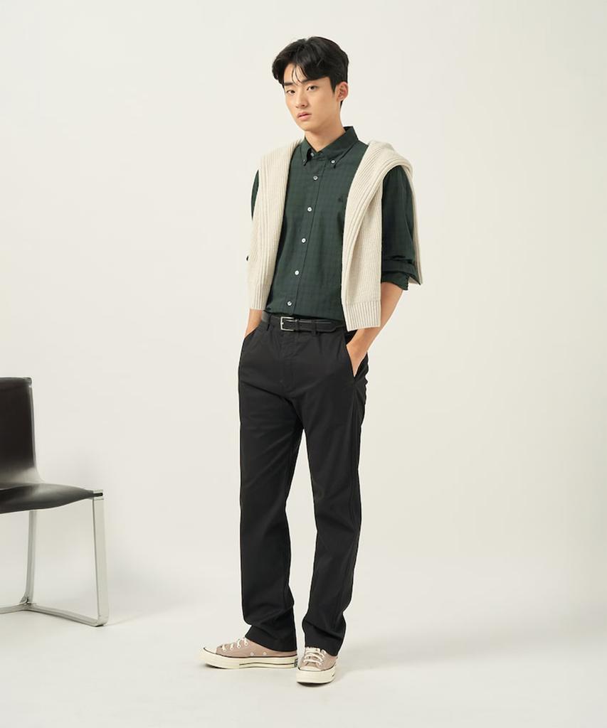 Брюки чинос Binpolmen Comfort Fit Черные