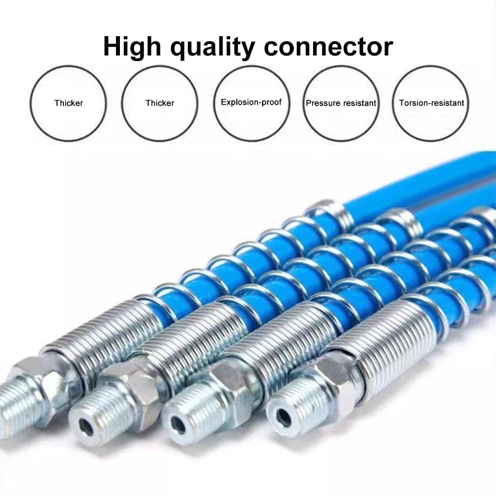 Соединительная муфта для шприца для смазки 10000 фунтов на квадратный дюйм, быстросъемный наконечник для насоса для смазки, двухпрессовый наконечник для шприца, смазочный наконечник, инструмент для ремонта автомобиля