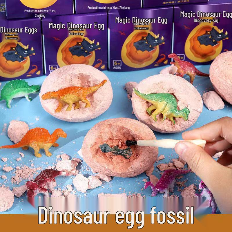 June 1st Elementary Dinosaur Fossil Digging Toy Blind Box