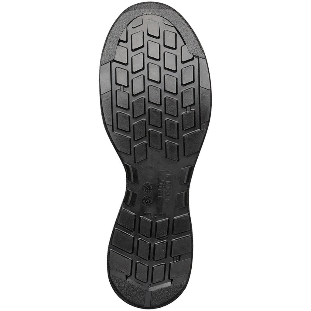 G4 Safety Safety Work JSAA Professional Regular Toecap cm 3E [Midori Anzen] Кроссовки, Обувь, Сертифицированные, Кроссовки, Работа, G4590, Черный, 25.0