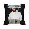Drake Rapper Pillowcase Printing Polyester Cushion Cover Decorative Throw Pillow Case Cover Home Zippered 40X40Cm