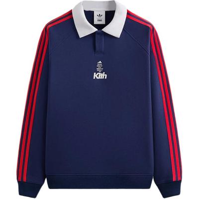 Для футбольного пуловера Adidas Синий Мужской Топы JF3230