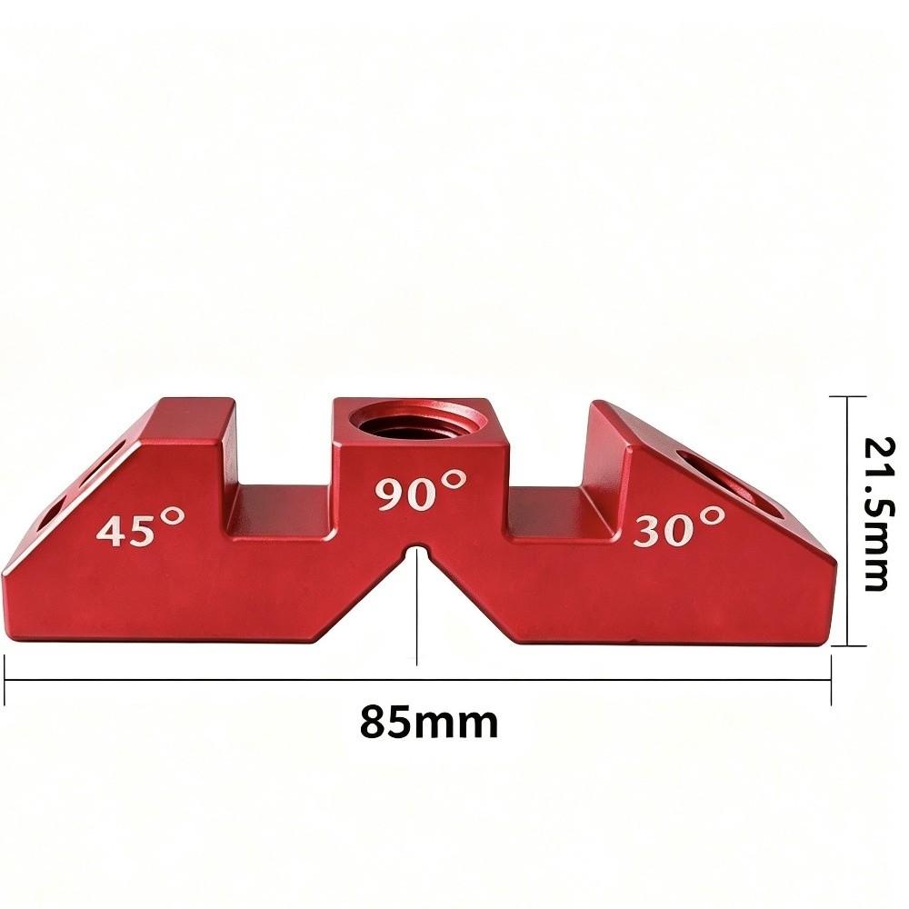 30/45/90° Drill Guide Jig Multi-functional Drilling Guide Fixture Pocket Hole Jig For Woodworkers