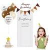 Birthday Decoration HAPPY BIRTHDAY Garland Happy Birthday Balloon Birthday Tapestry Birthday Decoration Birthday Hat Birthday Decoration Girls Boys