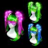 LED Flashing Noodle Hair Headband Kids Adults Light Up Pipe Headwear  Halloween Costume