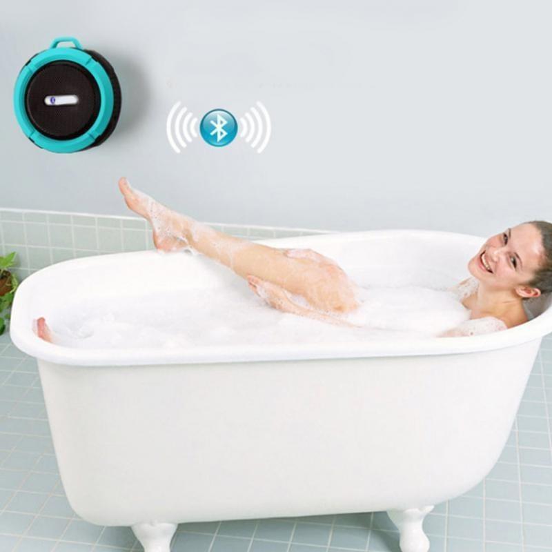 Портативная беспроводная водонепроницаемая ударопрочная спортивная Bluetooth-колонка для улицы со стереозвуком и эффектом басов