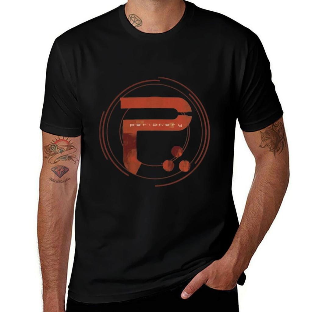 Classic Periphery Short Sleeve Tees TShirt Retro Style Print Casual Top