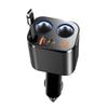 6 в 1 Выдвижное автомобильное USB зарядное устройство для мобильного телефона 200 Вт макс. Адаптер прикуривателя PD30W QC3.0 Адаптер быстрой зарядки для автомобилей 12 В-24 В